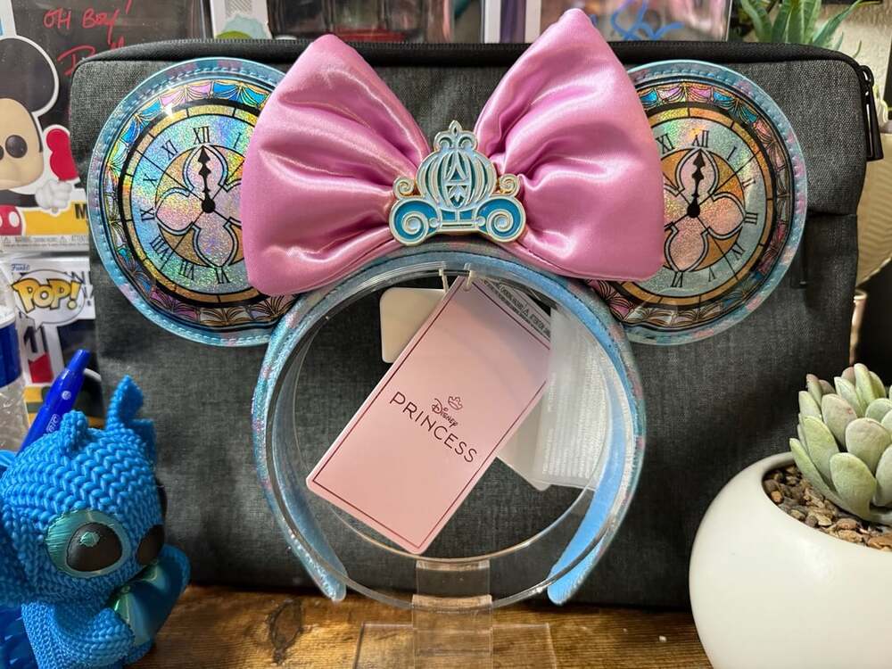 Loungefly Disney Princess Stained Glass Collection Cinderella Ears